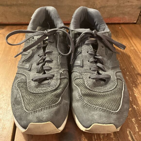 New Balance Womens 696 WL696BY Gray Running Shoes Sneakers Size 8 B - Picture 3 of 8